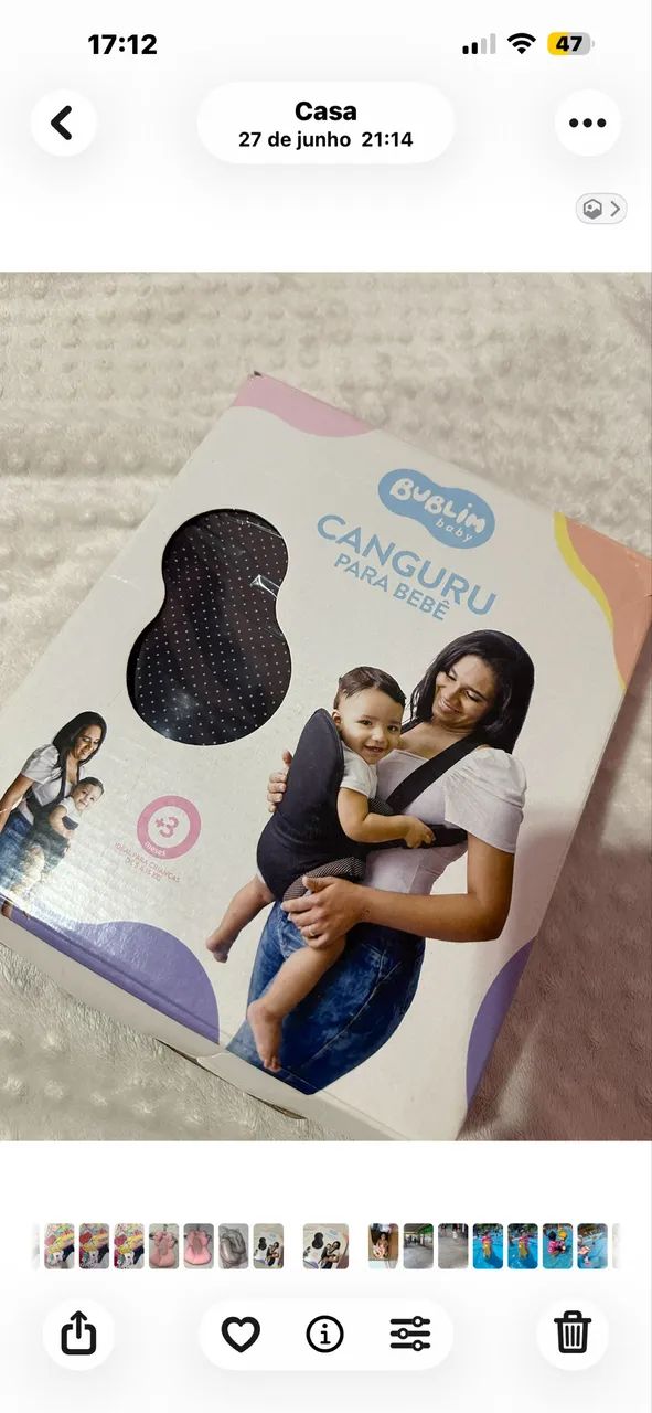 Canguru pra bebe