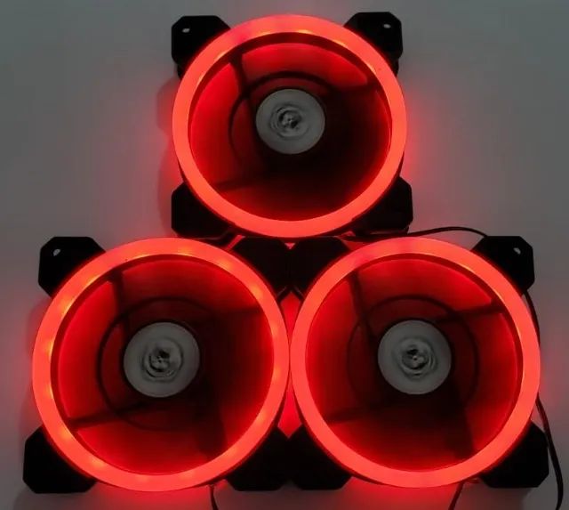Kit 3 Fans Gamer | 120mm