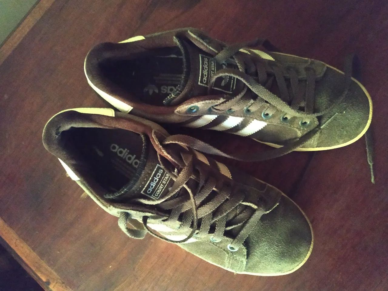 Tenis Adidas Couro   "39 - Foto 4