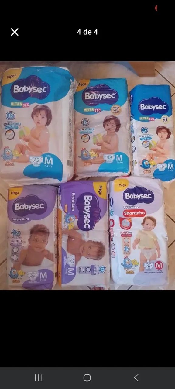 Fralda M (PAMPERS E HUGGUIES) - Foto 2