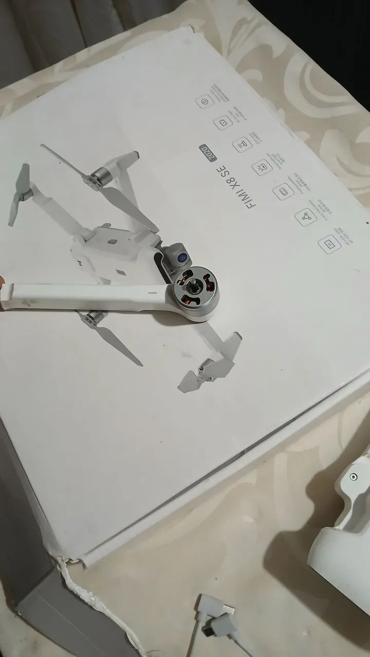 Braços com motor do drone fimi x8 2022