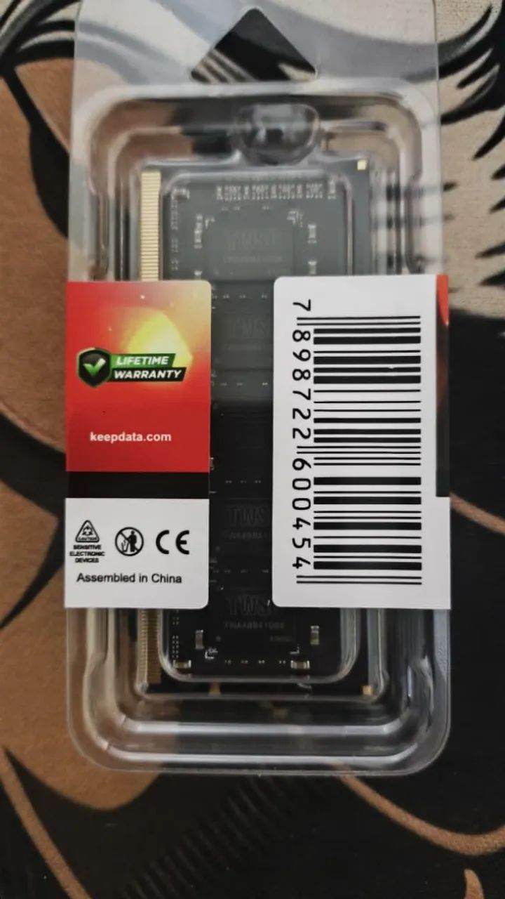 Memória RAM para Notebook 8GB Keepdata DDR4 3200MHz - NOVA - Foto 2