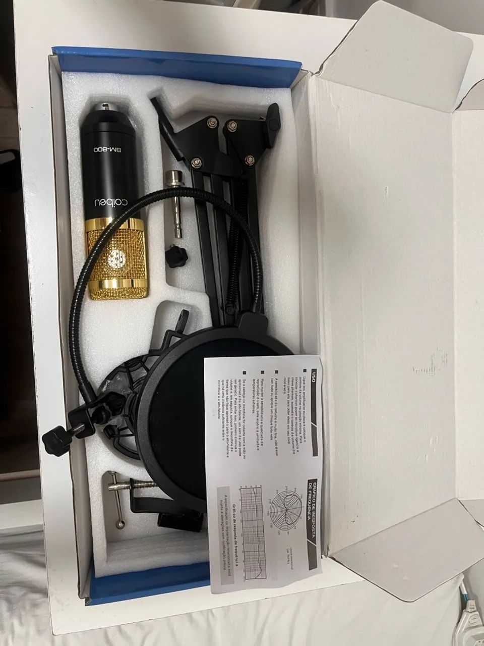 kit microfone condesador BM800 - Foto 2