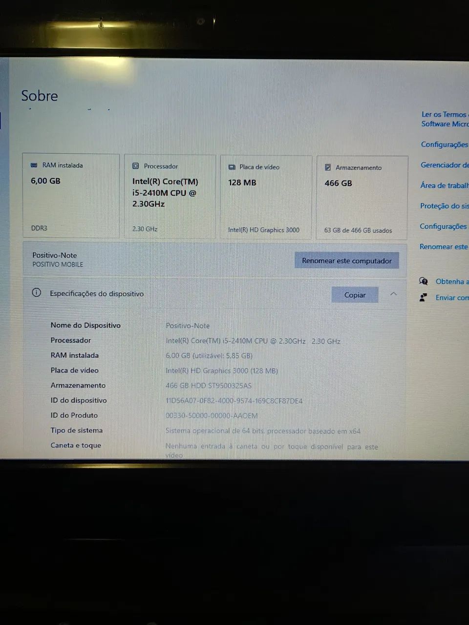 Notebook Sim Positivo com tela de 14' - Foto 4