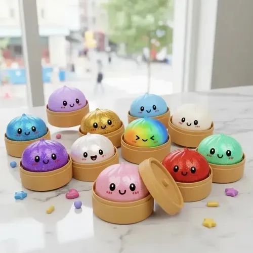 Squishy Dumpling Pãozinho  - Foto 4
