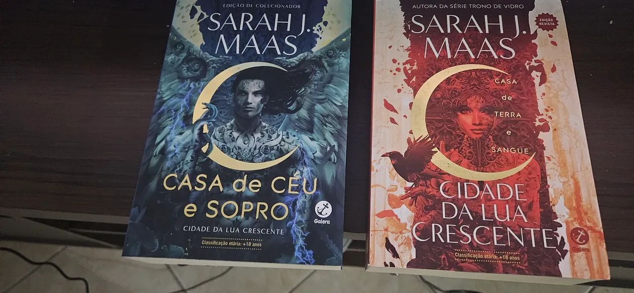 Livros 2 Livros da coleção Cidade da Lua Crescente