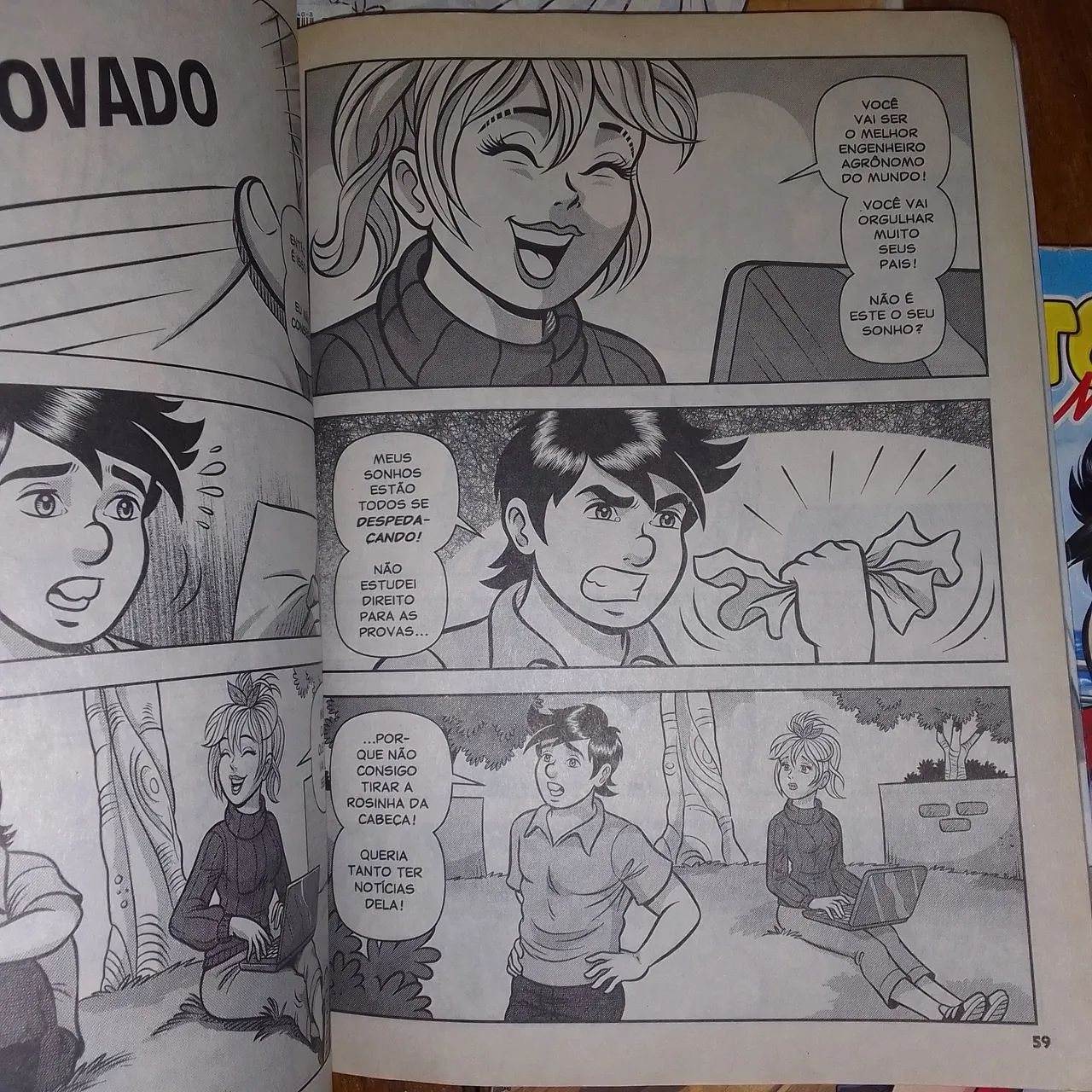 Gibis do Chico Bento moço lote de 7 - Foto 4