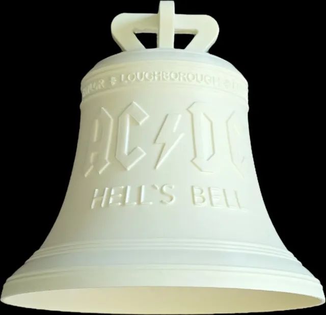 Sino Ac/dc Hells Bells 14 Cm Colecionável Angus Young - Foto 4