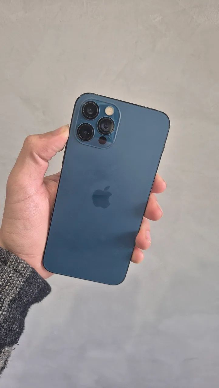 Iphone 12 pro 128gb azul 97% - Celulares e Smartphones - Mercês