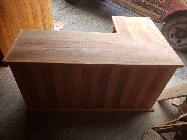 Balcão em L Peroba Rosa - Foto 3