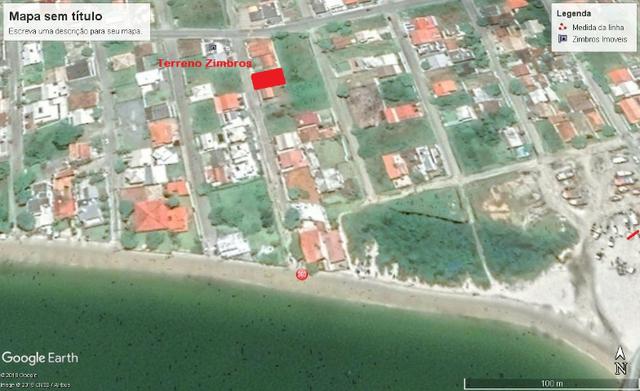 Ótimo terreno na quadra do mar da Praia de Zimbros em Bombinhas SC - Foto 4
