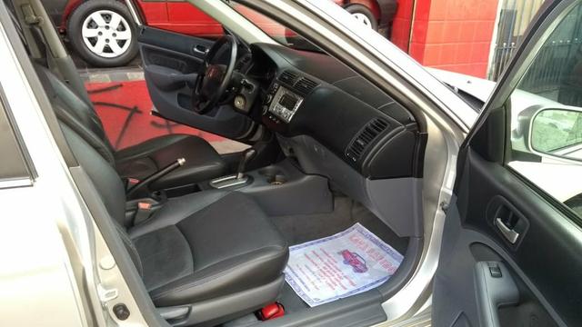 Honda Civic ex automatico 2006 + couro novinho - Foto 9