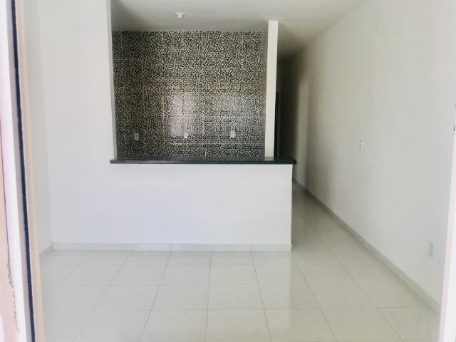 Documentação gratis, 2 quartos , 2 banheiros, entrada facilitada so casas novas - Foto 5
