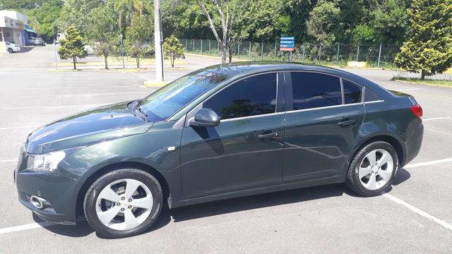 Cruze LT 1.8 Sedan 2012, automático, completo, couro, impecável, aceito troca - Foto 2