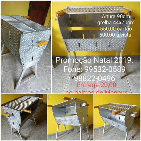 Churrasqueira de aluminio