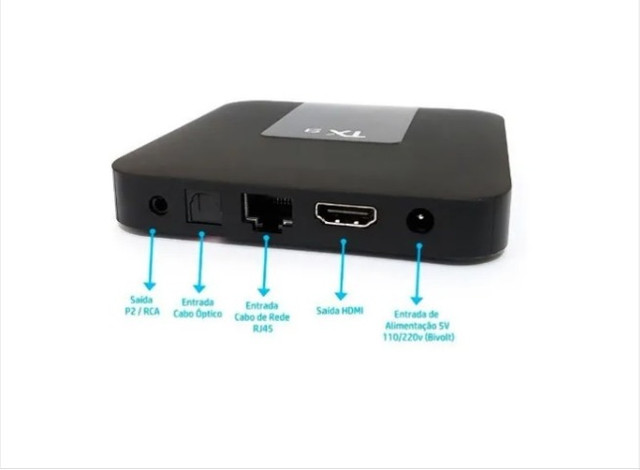 TV Box Tx9 4k com 4GB Ram 32GB armazen.Internet 5G - Foto 3