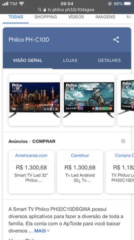 Smart tv Philco 32 *ler descrição - Foto 5