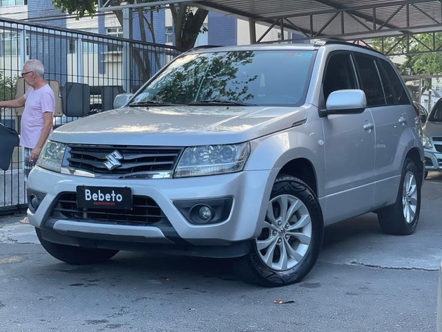 GRAND VITARA 2.0 AUTOMÁTICO 2015 CENTRAL MULTIMÍDIA BANCOS EM COURO