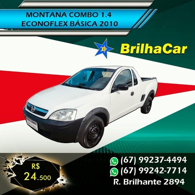 MONTANA COMBO 1.4 8V ECONOMY FLEX 2010/2010