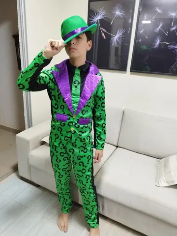 Fantasia de Charada Masculino - Men's Riddler Costume