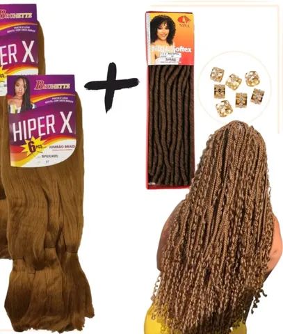 Kit para goddess braids 