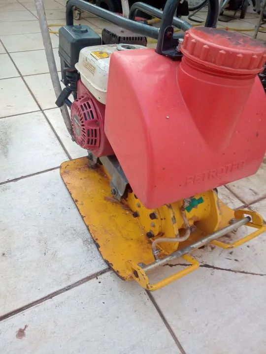 Compactador de solo a gasolina, placa compactadora