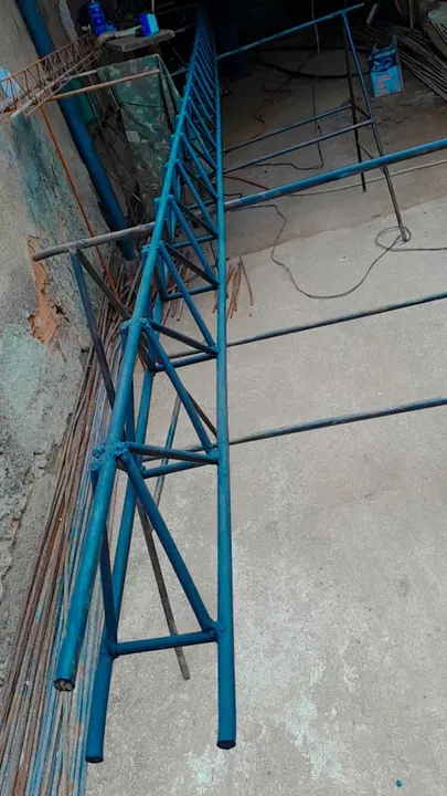 Treliças pra terraços galpão ferro 1/2 (5/16 ) 15cm altura 10 largura 180,00 6 metros