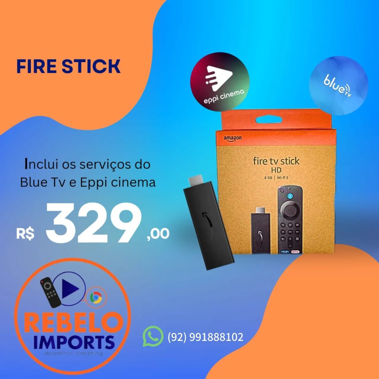 Fire Stick 3 Geracao . Lancamento