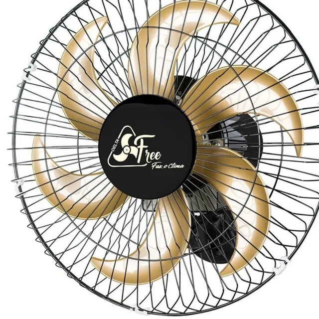 Ventilador De Parede Venti-Delta Delta Free 40Cm Preto Bivolt - Foto 2