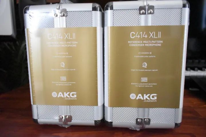 Par de microfones AKG C414 XLII - Lacrados - Foto 2
