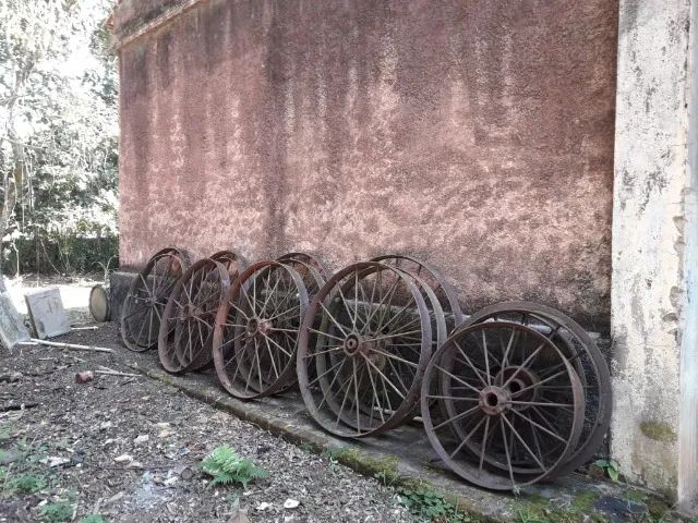 roda de aro de ferro fundido - raridade - Foto 2