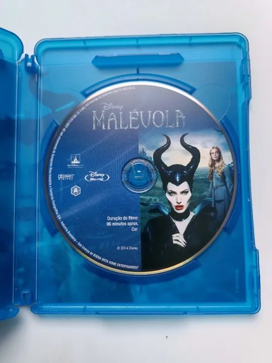 Blu Ray Malévola Maleficent Disney Usado - Foto 3