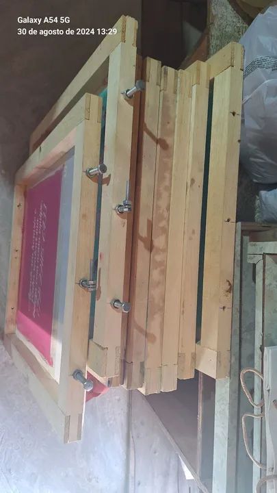 Berço giratório silk screen serigrafia - Foto 6