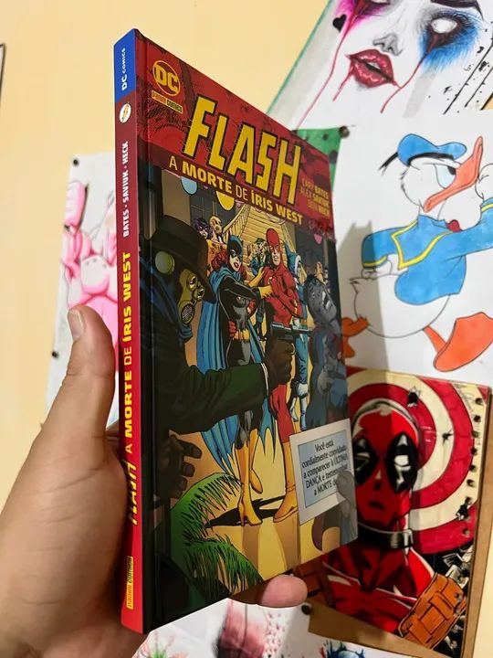 Flash a morte de Iris West capa dura - Foto 3