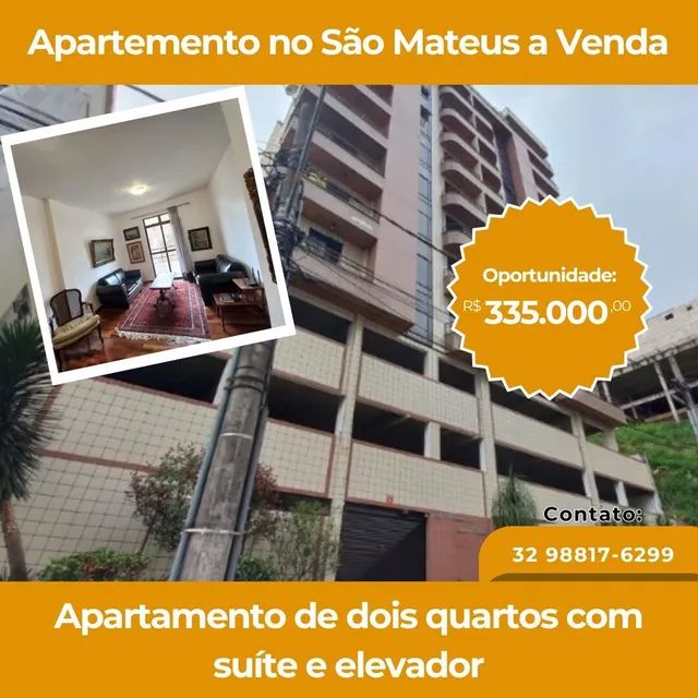 Captação de Apartamento a venda na Rua Doutor José Barbosa, São Mateus, Juiz de Fora, MG