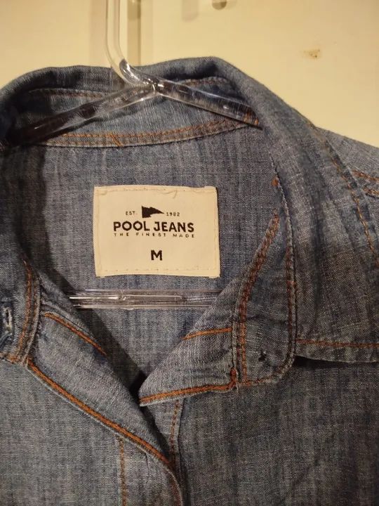 Camisa Jeans feminina Pool - Foto 4