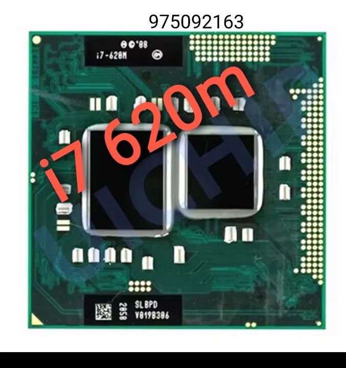 Processador i7 620m de 3.3ghz de 4?m novo 