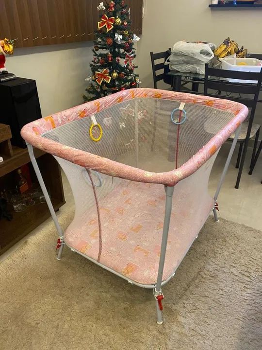 Cercadinho / pinteiro com tela de proteção  - Foto 4