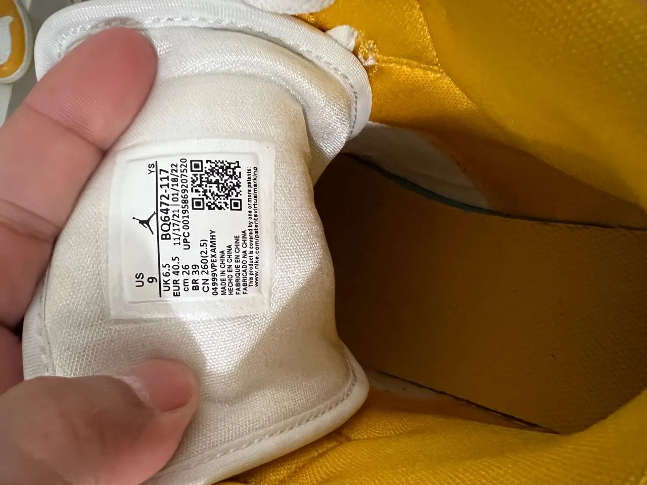 Air jordan 1 mid yellow - Foto 5