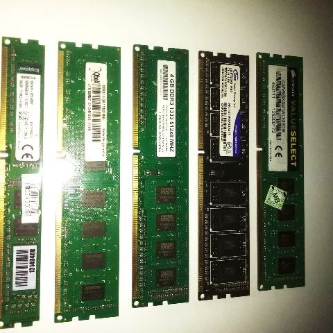 5 Memória  DDR3 para Computador  leia is valores - Foto 4