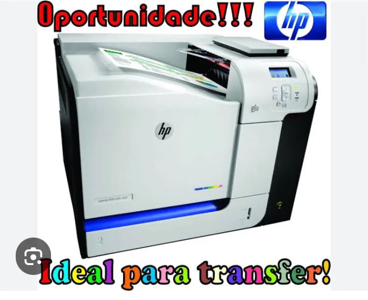 Impressora color lazer HP ,trasfer,alto rendimento por toner