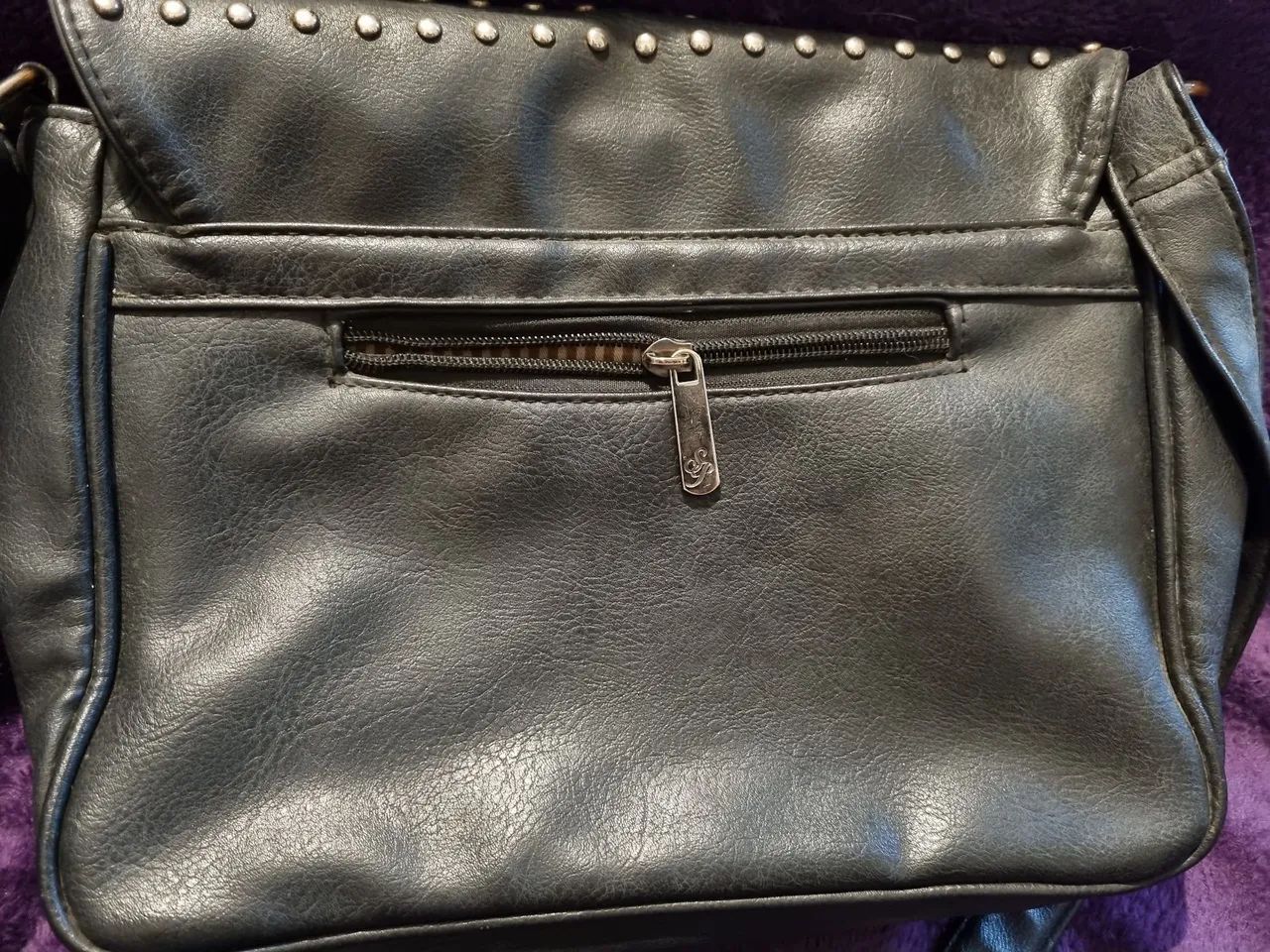 Desapego bolsa em couro  - Foto 5