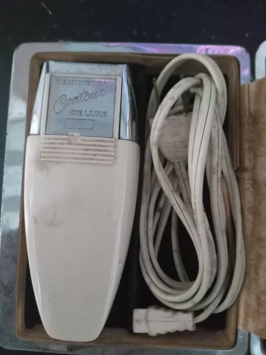 2 Antigos aparelhos de barbear, Remington e  Philishave , LEIA O ANÚNCIO - Foto 4