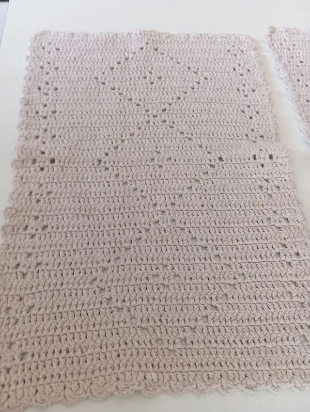 Jogo Americano Crochê Novo - Foto 6