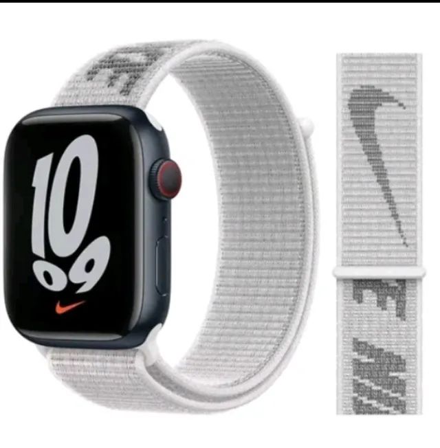 Pulseira Nylon com velcro pra AppleWatch 42 a 49mm Promoção - Foto 5