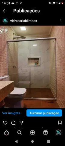 Box banheiro e vidros em geral