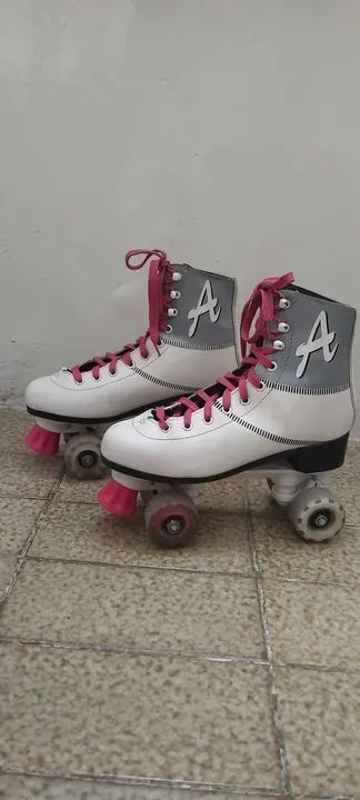 Patins Roller Quad Infantil - Foto 2