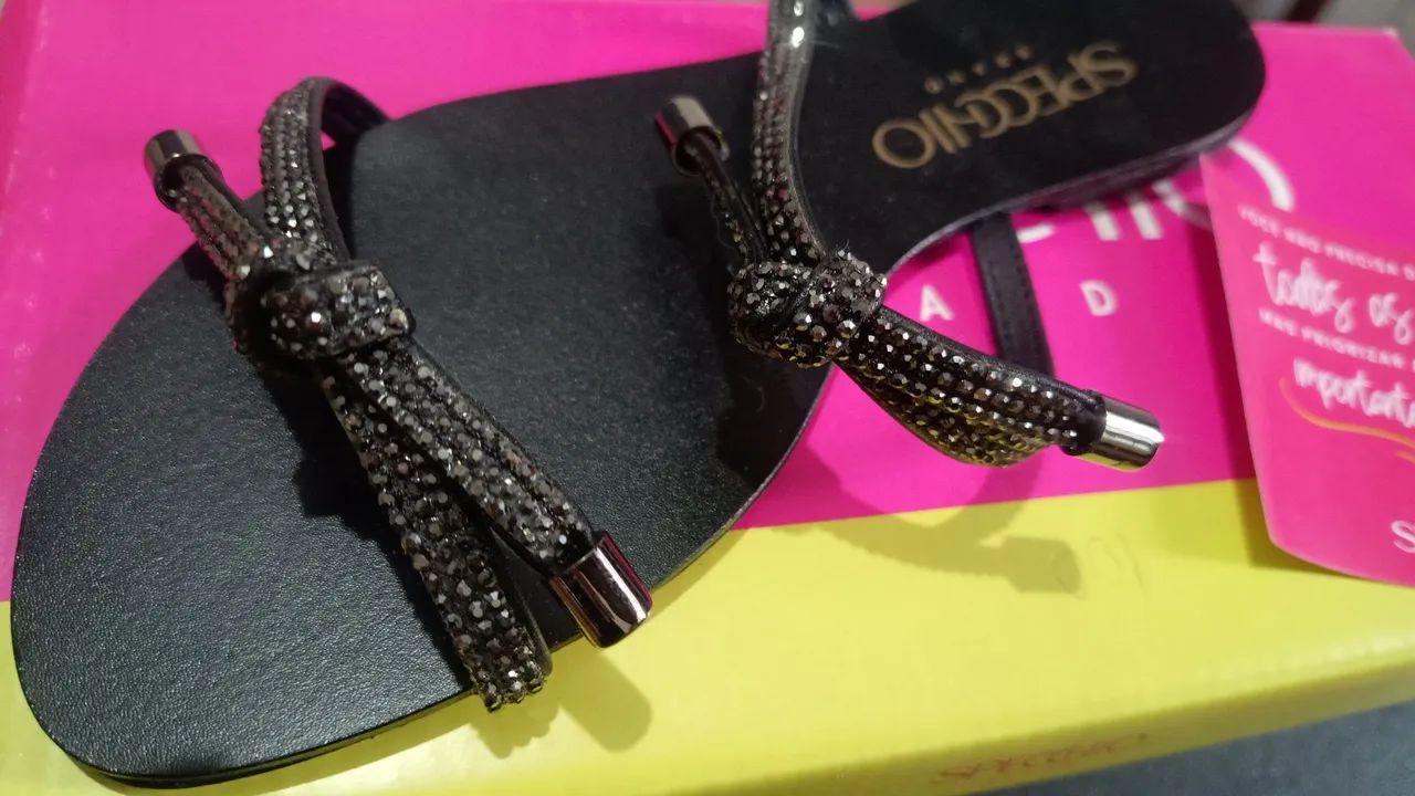 Rasteira Preta - Foto 2