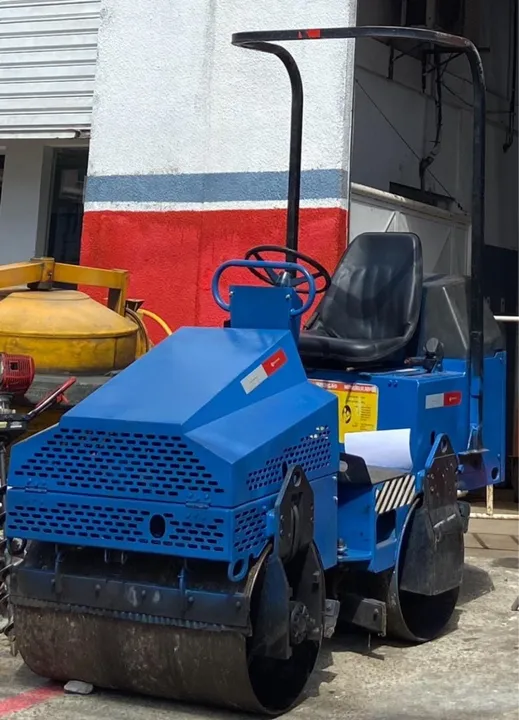 Rolo compactador 1 tonelada