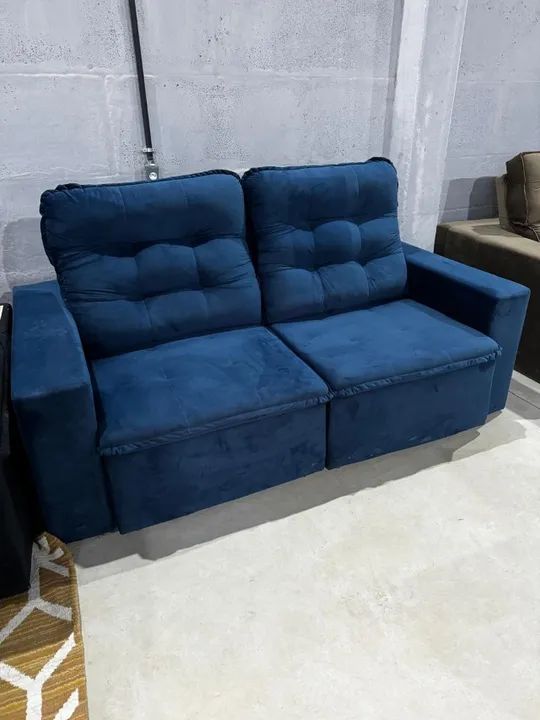 Sofá Retrattil e Reclinavel 2,0m Largura - Foto 3